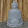  Product image 4 of the product “Seated Buddha made of Riverstone in Dhyana position - gesture of meditation, H. 80cm. ”